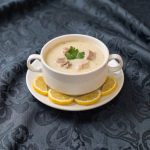 شوربة كريمة دجاج